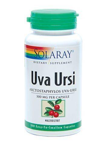 Solaray Uva Ursi 500MG - 100 Capsules