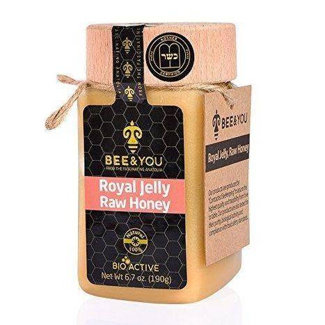 Bee & You Royal Jelly Raw Honey - 6.7 Ounces