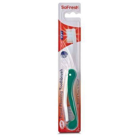 SoFresh Travel Flossing Toothbrush