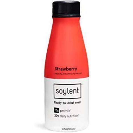 Soylent Ready-to-Drink Meal, Strawberry - 14 Fluid Ounces