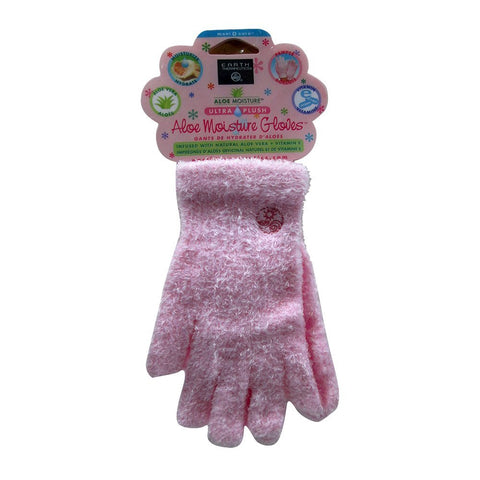 Earth Therapeutics Aloe Moisture Gloves Natural-1 Pair