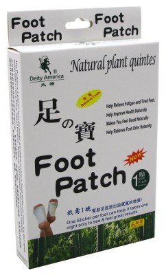 Deity America Foot Patch Natural Plant Quintes-6 Pieces