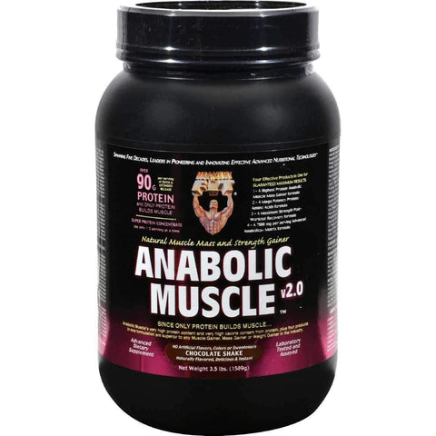 Healthy Fit Anabolic Muscle v2.0 Chocolate Flavor-3.5 Lbs