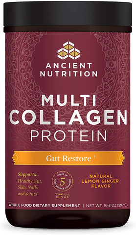 Ancient Nutrition Multi Collagen Protein Gut Restore-10.2 Oz