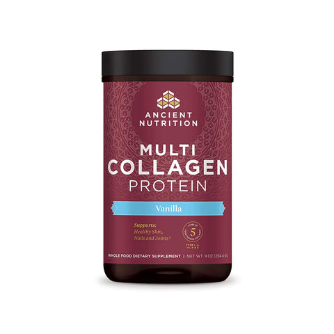Ancient Nutrition Multi Collagen Protein Vanilla Flavor-9 Oz