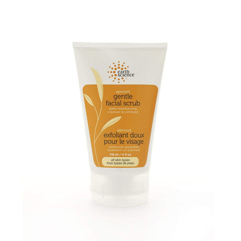 Earth Science Gentle Facial Scrub Apricot-4 Oz
