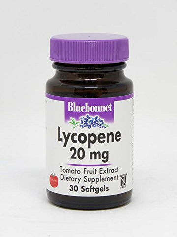 Bluebonnet Lycopene 20 Mg Antioxidant Supplement-30 Softgels