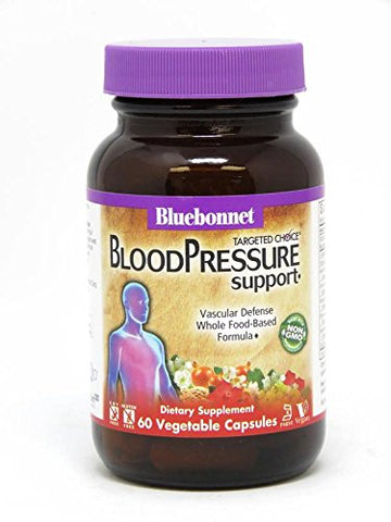 Bluebonnet Blood Pressure Support-60 Vegetable Capsules
