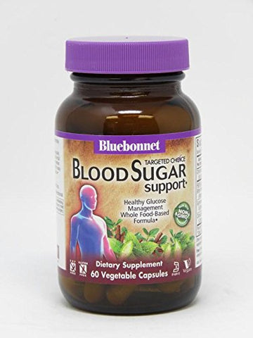Bluebonnet Blood Sugar Support-60 Vegetable Capsules