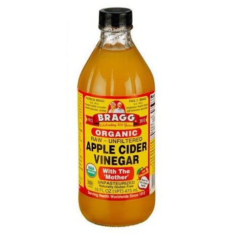 Bragg Organic Raw Unfiltered Apple Cider Vinegar-16 Oz