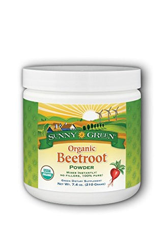 Sunny Green Organic Beetroot Powder-7.4 Oz