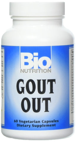 Bio Nutrtion Urilow Support For Uric Acid Balance 1,185 Mg- 60 Vegetarian Capsules