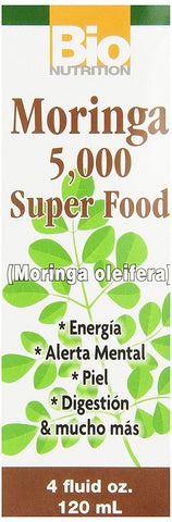 Bio Nutrition Moringa Liquid 5000 Super Food-4 Oz