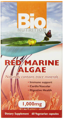 Bio Nutrition Red Marine Algae 1000 Mg-60 Vcaps