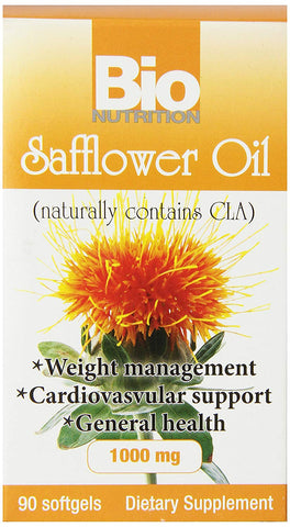 Bio Nutrition Safflower Oil 1000 Mg-90 Sofgels