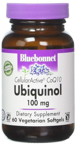 Bluebonnet Ubiquinol 100 Mg Dietary Supplement-60 Vegetarian Softgels
