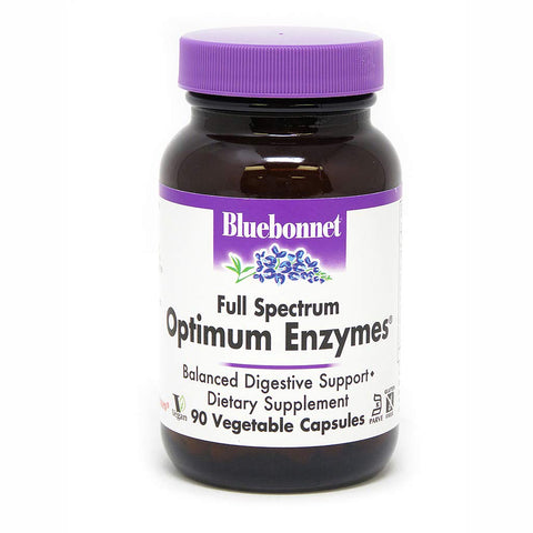 Bluebonnet Full Spectrum Optimum Enzymes-90 Vegetarian Capsules