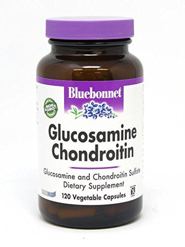 Bluebonnet Glucosamine Chondroitin-120 Vegetable Capsules