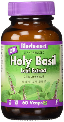 Bluebonnet Holy Basil Leaf Extract-60 Vcaps