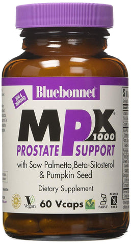 Bluebonnet MPX Prostate Support-60 Vegetable Capsules