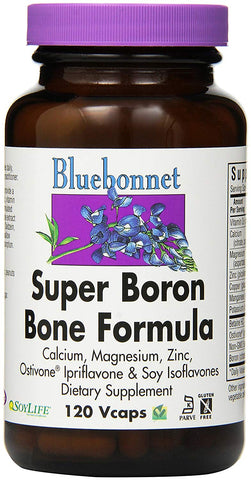 Bluebonnet Super Boron Bone Formula-120 Vegetable Capsules