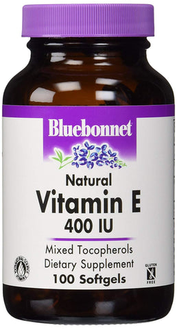 Bluebonnet Vitamin E 400 IU Mixed Tocopherols-100 Softgels