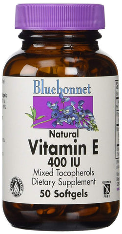 Bluebonnet Natural Vitamin E 400 IU-50 Softgels