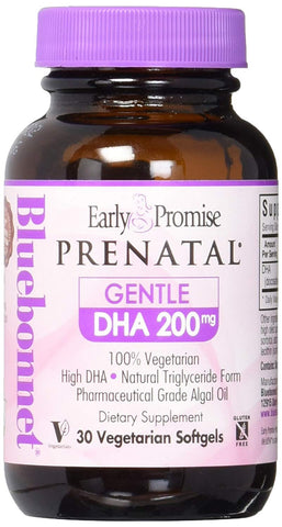Bluebonnet Prenatal Gentle DHA 200 Mg-30 Vegetarian Softgels