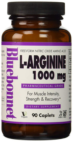 Bluebonnet L-Arginine 1000 Mg-90 Caplets