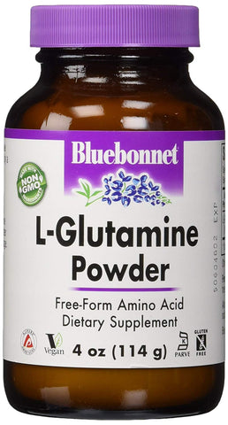 Bluebonnet L-Glutamine Powder Amino-Acid-4 Oz