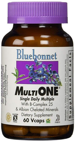 Bluebonnet Multi One Single Daily Multiple-60 Vegetable Capsules