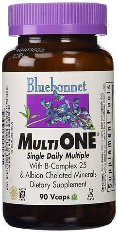 Bluebonnet Multi One Single Daily Multiple-90 Vegetable Capsules