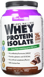 Bluebonnet Whey Protein Isolate Natural Chocolate Flavor-2 Lb