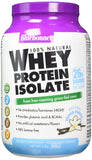 Bluebonnet Whey Protein Isolate French Vanilla Flavor-2 Lb