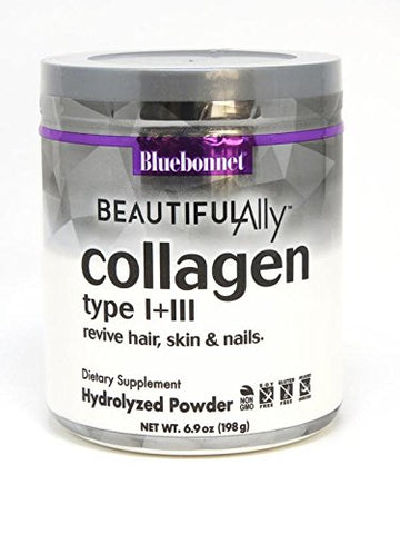 Bluebonnet Collagen Type 1 & 3 Hydrolyzed Powder-6.9 Oz