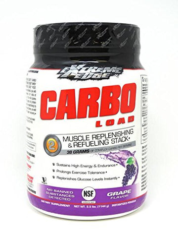 Extreme Edge Carbo Load Grape Flavor-2.5 Lbs