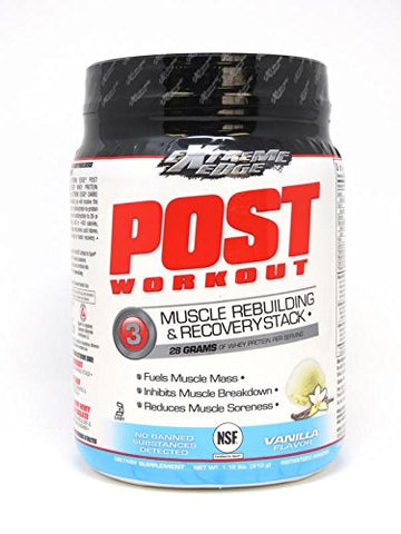 Extreme Edge Post Workout Vanilla Flavor-1.12 Lbs
