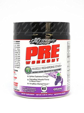 Extreme Edge Pre Workout Grape Flavor-0.66 Lbs