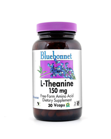 Bluebonnet L-Theanine 200 Mg Dietary Supplement-30 Vegetable Capsules