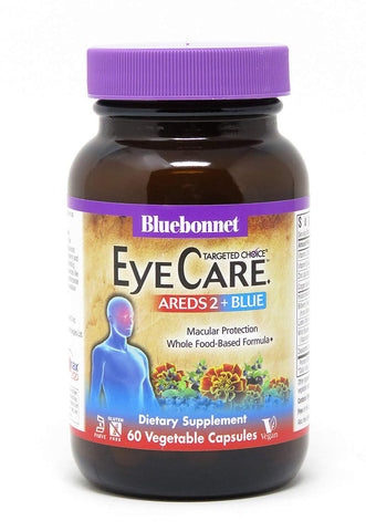 Bluebonnet Eye Care With Areds2+Blue-60 Vegetable Capsules