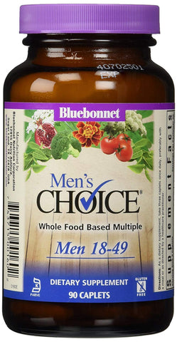 Bluebonnet Men's Choice 18-49 Multivitamin-90 Caplets