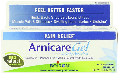 Boiron Arnica Cream Pain Relief Value Pack-2.5 Oz & 80 Pellets