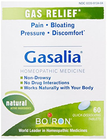 Boiron Gasalia Gas Relief-60 Quick Dissolving Tablets