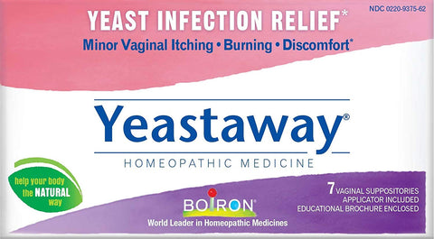 Boiron Yeastaway Yeast Infection Relief-7 Vaginal Suppositories