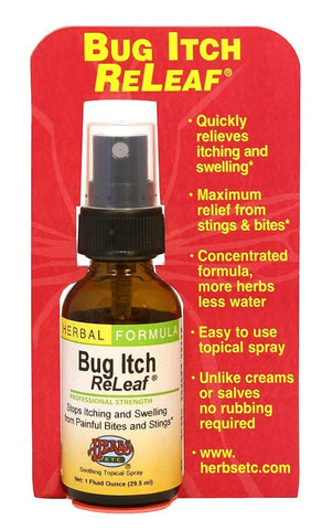 Herbs Etc Bug Itch ReLeaf Professional Strength-1 Oz