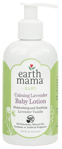 Earth Mama Angel Baby Calming Lavender Baby Lotion-8 Oz