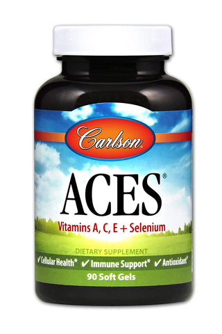 Carlson ACES Antioxidants-90 Softgels