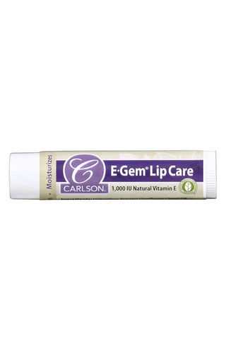Carlson E Gem Lip Care Vitamin E 1000 IU-0.15 Oz