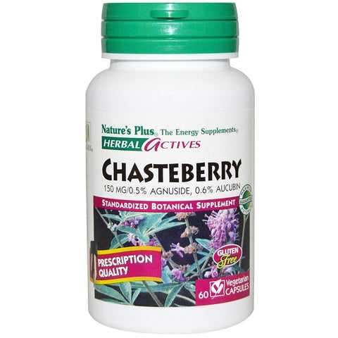 Natures Plus Chasteberry 150 Mg-60 Vegetarian Capsules