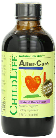 Child Life Aller-Care Natural Grape Flavor-4 Oz